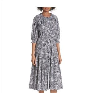 La Vie Rebecca Taylor floral midi dress BNWT